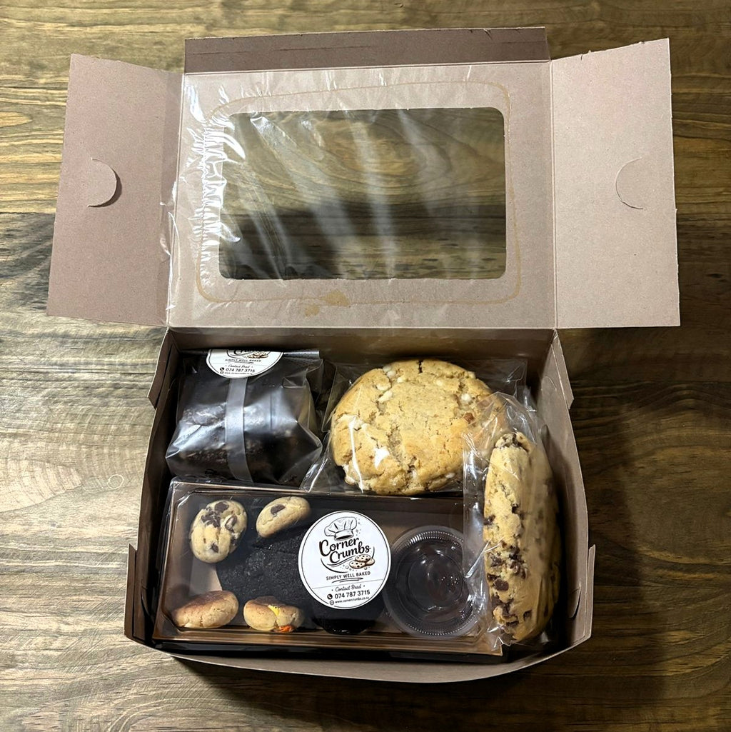 The Corner Crumbs Box