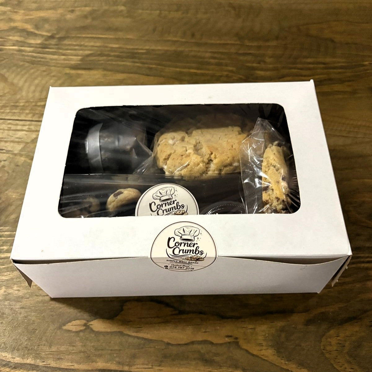 The Corner Crumbs Box